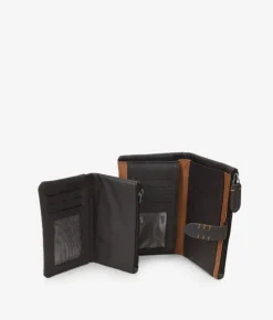 Femme Bosanova Portefeuilles | PORTEFEUILLE EN CUIR VEGAN 19515.4 RITA MARRON