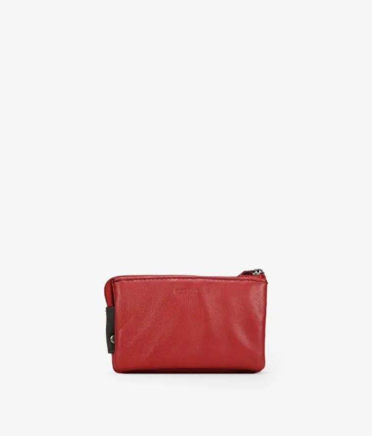 Femme Bosanova Porte-monnaie | PORTEFEUILLE EN CUIR VEGAN 19513.4 RITA ROUGE