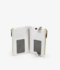 Femme Bosanova Portefeuilles | Portefeuille en cuir vegan blanc