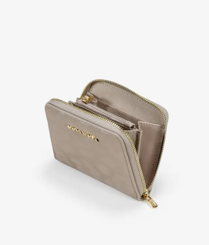 Femme Bosanova Porte-monnaie | Portefeuille en nylon effet léopard taupe