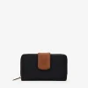 Femme Bosanova Portefeuilles | Portefeuille en nylon noir