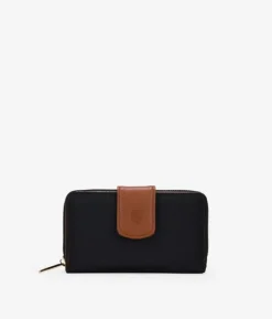 Femme Bosanova Portefeuilles | Portefeuille en nylon noir