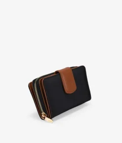 Femme Bosanova Portefeuilles | Portefeuille en nylon noir