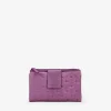 Femme Bosanova Portefeuilles | Portefeuille moyen en cuir lilas