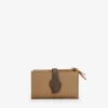 Femme Bosanova Portefeuilles | Portefeuille moyen en cuir taupe