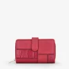 Femme Bosanova Portefeuilles | Portefeuille moyen imprimé animal rouge
