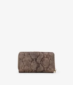 Femme Bosanova Portefeuilles | Portefeuille moyen imprimé animal marron