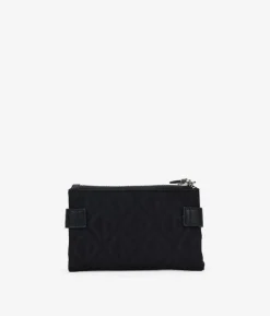 Femme Bosanova Portefeuilles | Portefeuille moyen noir avec imprimé