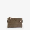 Femme Bosanova Portefeuilles | Portefeuille moyen taupe avec double fermeture éclair