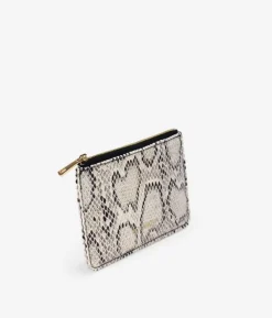 Femme Bosanova Porte-monnaie | Portefeuille plat avec imprimé animal serpent