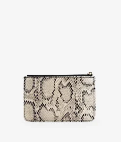 Femme Bosanova Porte-monnaie | Portefeuille plat avec imprimé animal serpent
