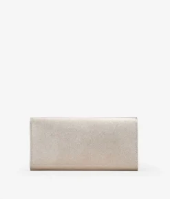 Femme Bosanova Portefeuilles | Portefeuille plat de couleur or
