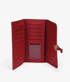 Femme Bosanova Portefeuilles | Portefeuille plat en rouge