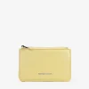 Femme Bosanova Porte-monnaie | Portefeuille plat jaune