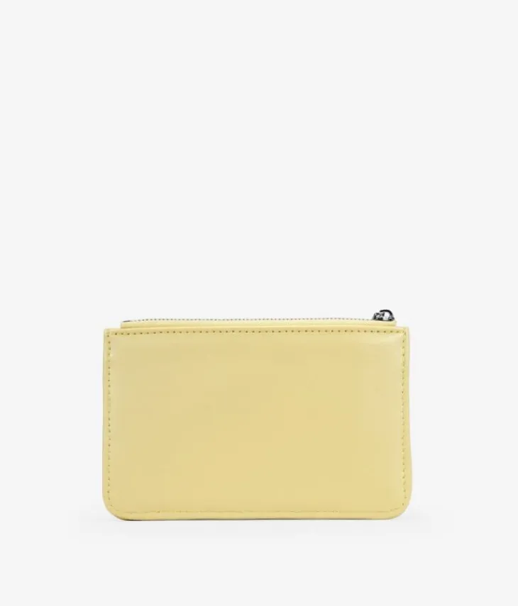 Femme Bosanova Porte-monnaie | Portefeuille plat jaune