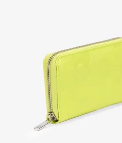 Femme Bosanova Portefeuilles | Portefeuille rectangulaire en cuir à fleurs de tilleul