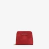 Femme Bosanova Porte-monnaie | Portefeuille rouge avec fermeture éclair et logo