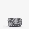 Femme Bosanova Porte-monnaie | Porte-monnaie en cuir imprimé gris