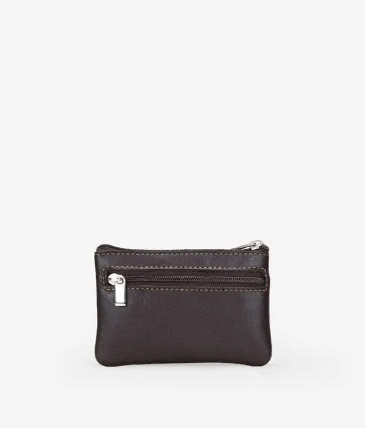 Homme Bosanova Porte-monnaie Homme | Porte-monnaie en cuir marron