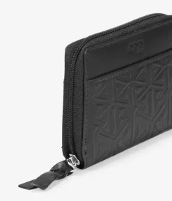 Femme Bosanova Porte-monnaie | Porte-monnaie en cuir noir