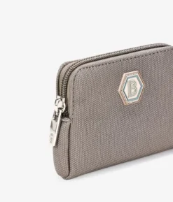Femme Bosanova Porte-monnaie | Porte-monnaie en vison avec fermeture éclair et logo