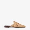 Bosanova Tongs | Sandales Spartiates | Sabots mules plates en sparte beige
