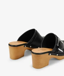 Bosanova Sabots | Sabots noirs à talons