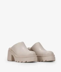 Bosanova Sabots | Plateformes | Sabots plateforme beige