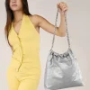 Bosanova Sacs Porté Épaule | Sac à bandoulière à chaîne argentée
