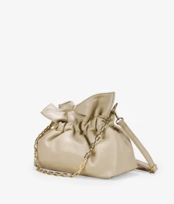 Bosanova Sacs À Bandoulière | Sacs Porté Épaule | Sac à bandoulière beige avec chaîne