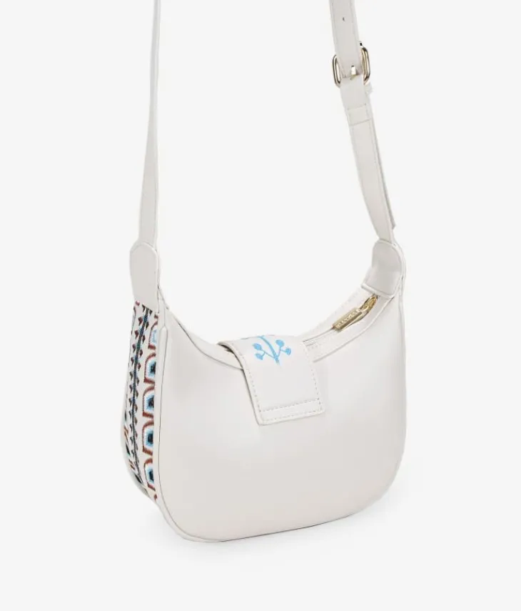 Bosanova Sacs À Bandoulière | Petits Sacs | Sac à bandoulière beige avec broderie