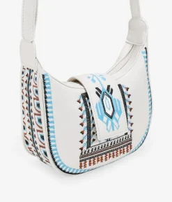 Bosanova Sacs À Bandoulière | Petits Sacs | Sac à bandoulière beige avec broderie
