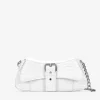 Bosanova Sacs Porté Épaule | Petits Sacs | Sac à bandoulière blanc avec chaîne