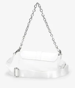 Bosanova Sacs Porté Épaule | Petits Sacs | Sac à bandoulière blanc avec poche
