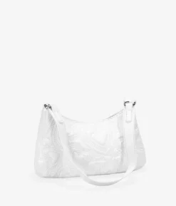 Bosanova Sacs Porté Épaule | Petits Sacs | Sac à bandoulière blanc avec des coeurs