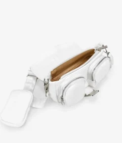 Bosanova Sacs Porté Épaule | Petits Sacs | Sac à bandoulière blanc avec poche