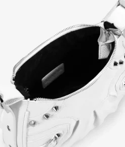 Bosanova Sacs À Bandoulière | Petits Sacs | Sac à bandoulière blanc avec clous