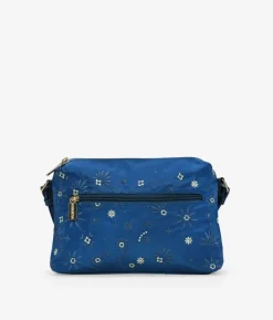 Bosanova Sacs À Bandoulière | Sac à bandoulière bleu avec broderie