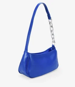 Bosanova Sacs Porté Épaule | Petits Sacs | Sac à bandoulière bleu avec chaîne