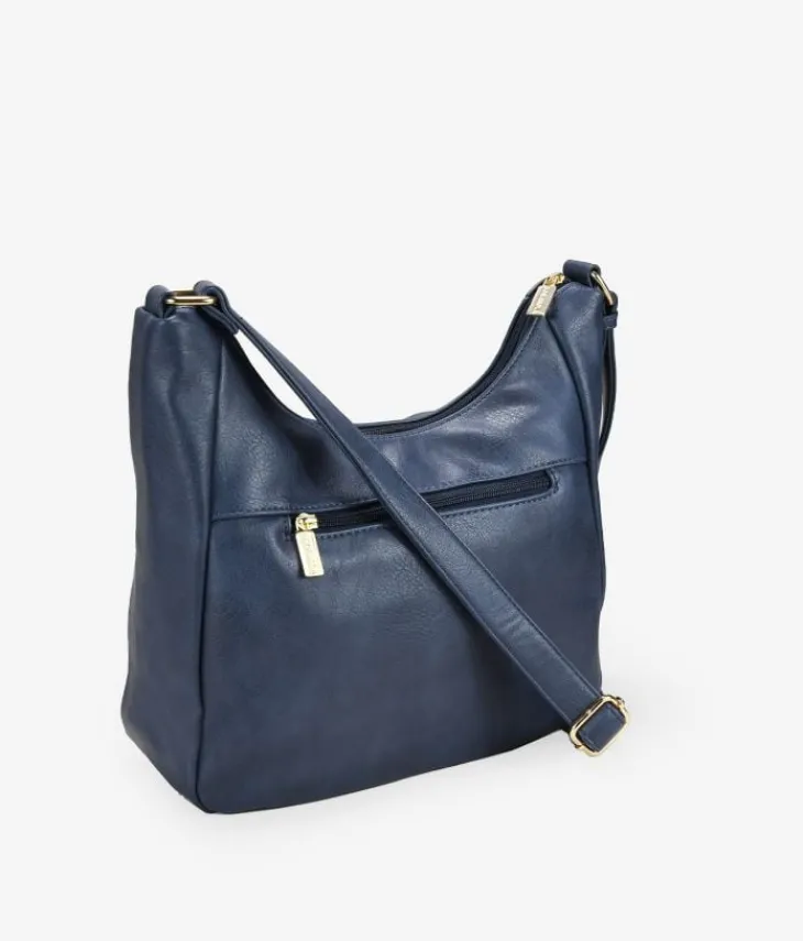 Bosanova Sacs À Bandoulière | Sac à bandoulière bleu avec broderie