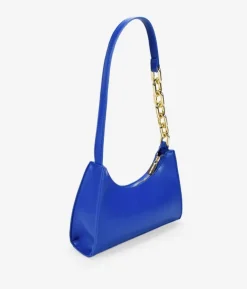 Bosanova Sacs Porté Épaule | Petits Sacs | Sac à bandoulière bleu avec chaîne