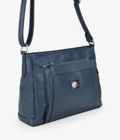 Bosanova Sacs À Bandoulière | Sac à bandoulière bleu avec poche