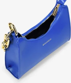 Bosanova Sacs Porté Épaule | Petits Sacs | Sac à bandoulière bleu avec chaîne