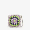 Bosanova Sacs À Bandoulière | Sacs Raphia Et Crochet | Sac à bandoulière en crochet lilas