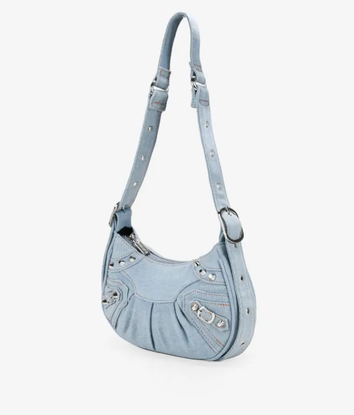 Bosanova Petits Sacs | Sac à bandoulière en denim avec clous