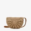 Bosanova Sacs À Bandoulière | Sacs Raphia Et Crochet | Sac à bandoulière en raphia camel