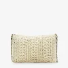 Bosanova Sacs À Bandoulière | Sacs Raphia Et Crochet | Sac à bandoulière en raphia beige