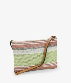 Bosanova Sacs À Bandoulière | Sacs Raphia Et Crochet | Sac à bandoulière en raphia vert