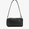 Bosanova Sac Minaudières | Sacs Porté Épaule | Sac à bandoulière en satin noir avec strass