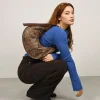 Bosanova Sacs Porté Épaule | Sac à bandoulière marron avec fermeture éclair